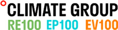 climate group re100 ep100 ev100 colour logo