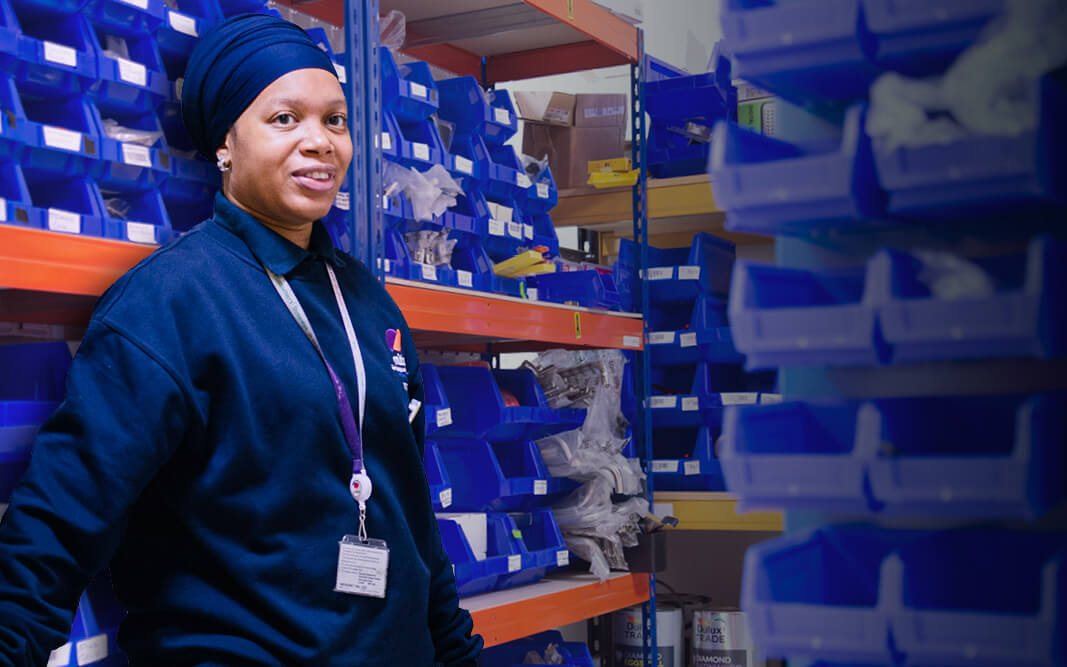 Shani Williamson, Stores Person at Mitie