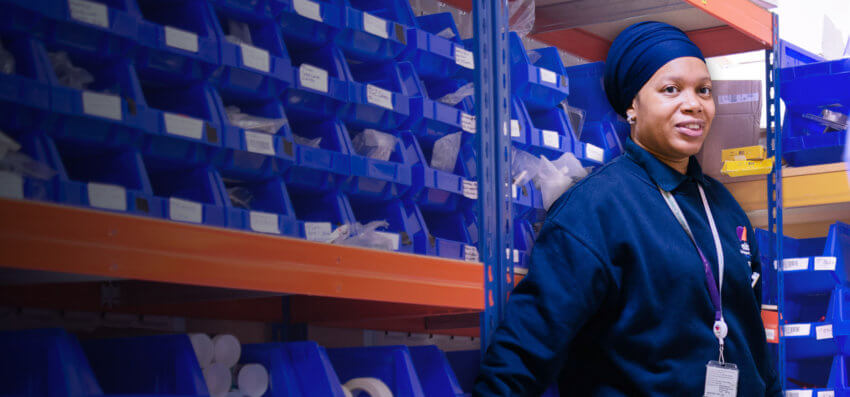Shani Williamson, Stores Person at Mitie