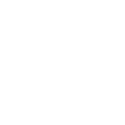 White illustration outline of a plastic bottle with a circle and a crossed line over it