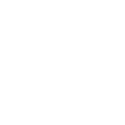 White illustration outline of three trees in a group