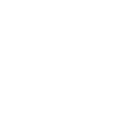 White illustration outline of three slightly different sized water droplets in a group