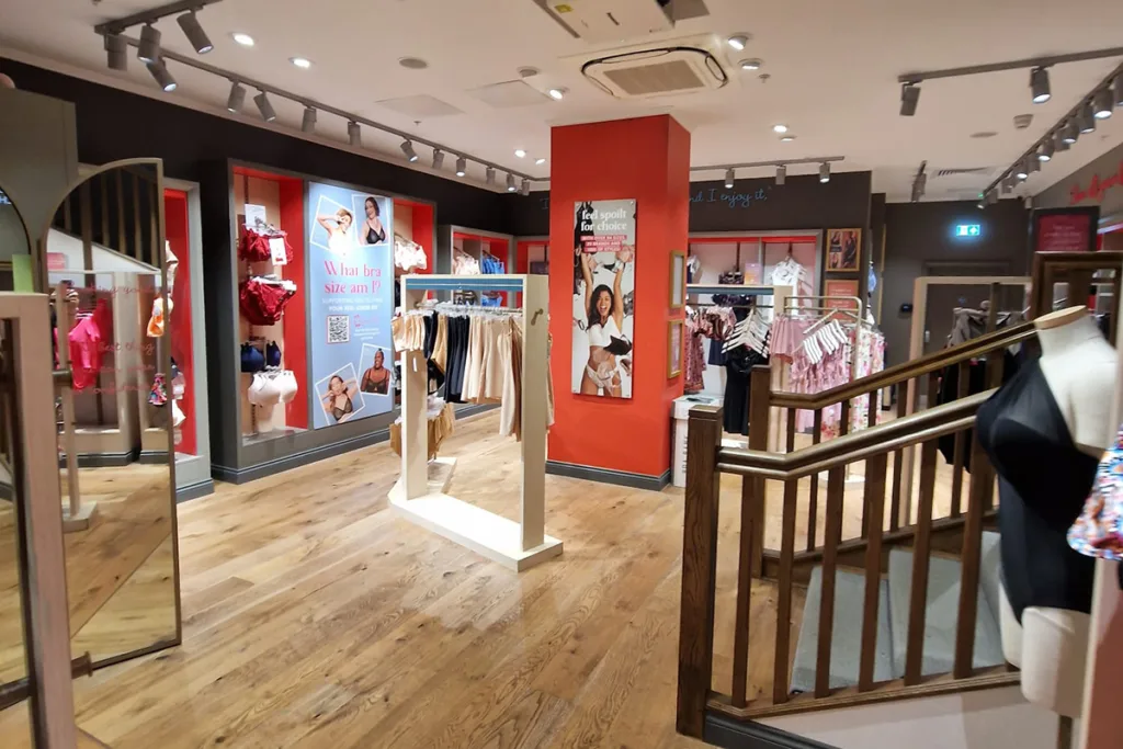 Bravissimo store lighting upgrade
