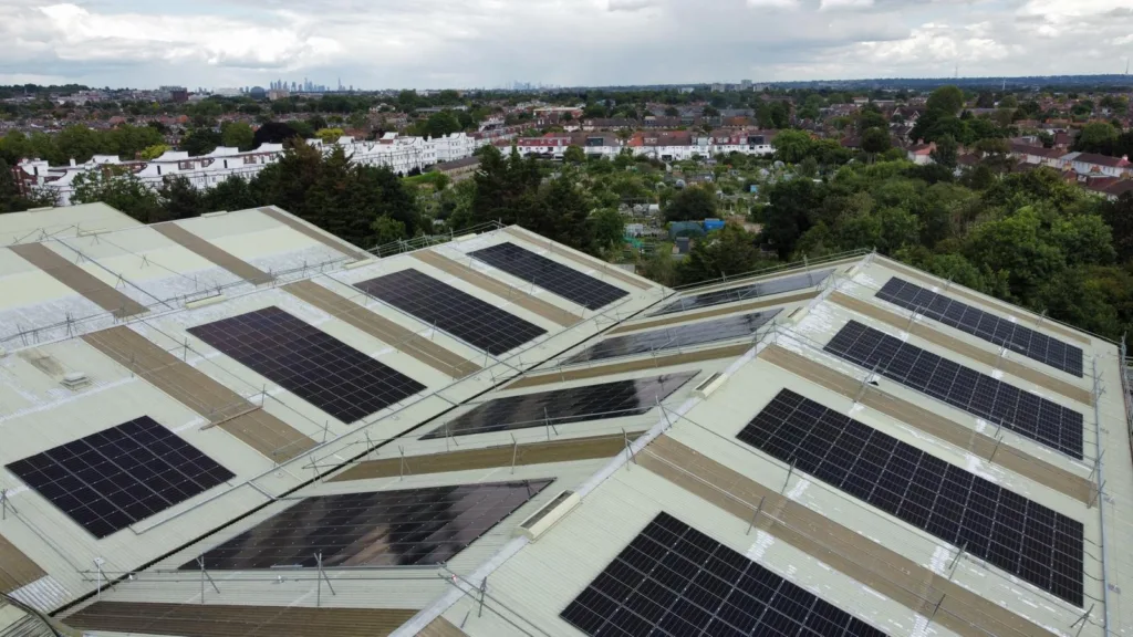 David Lloyd Leisure solar panels