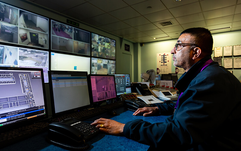 Care & Custody security CCTV operator