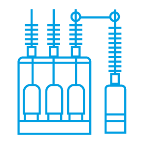 Electricity generator - blue