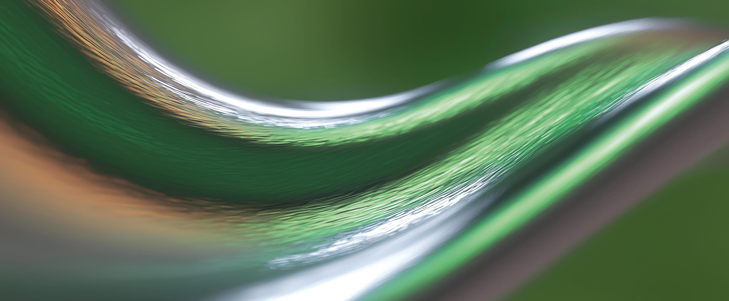 Close up of water flowing