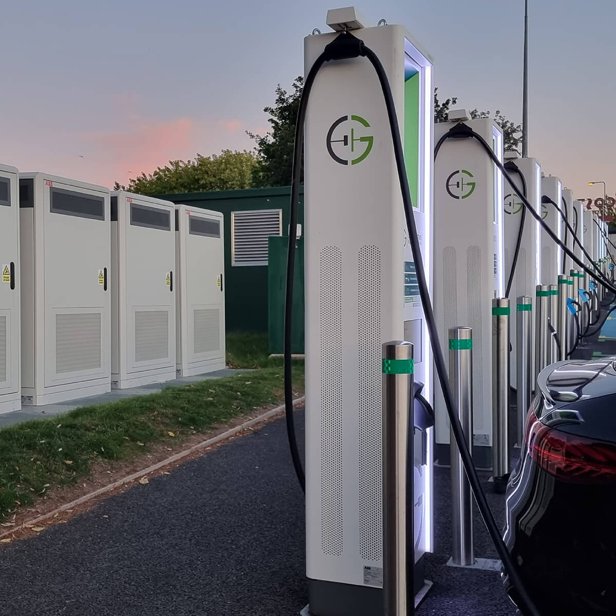 EV fleet charging stations