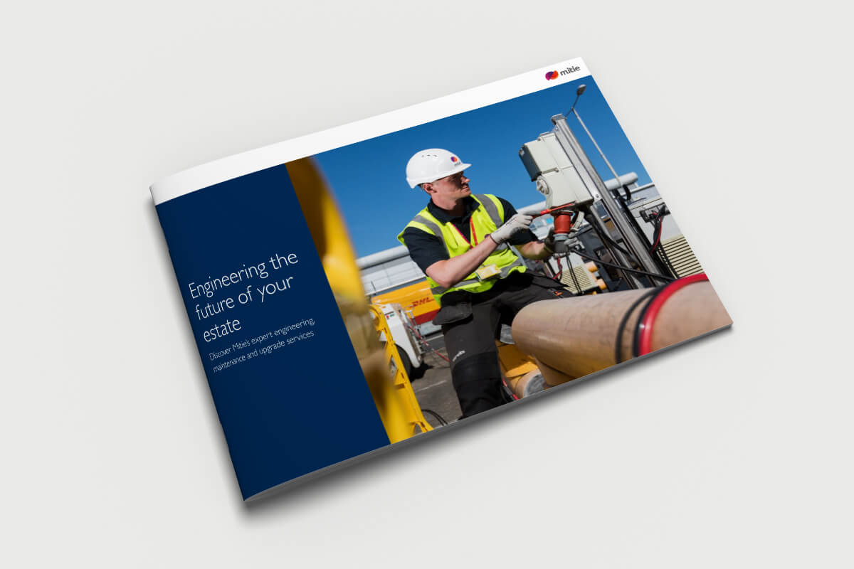 Front cover of the Engineering brochure