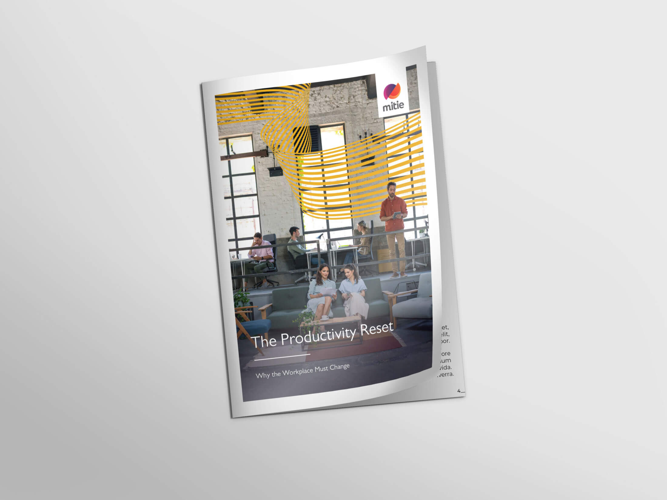 Front cover of The Productivity Reset Report