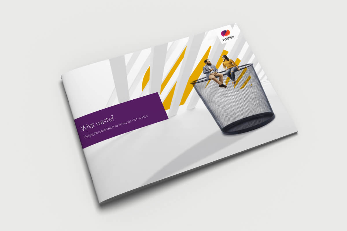 Front cover of What Waste brochure