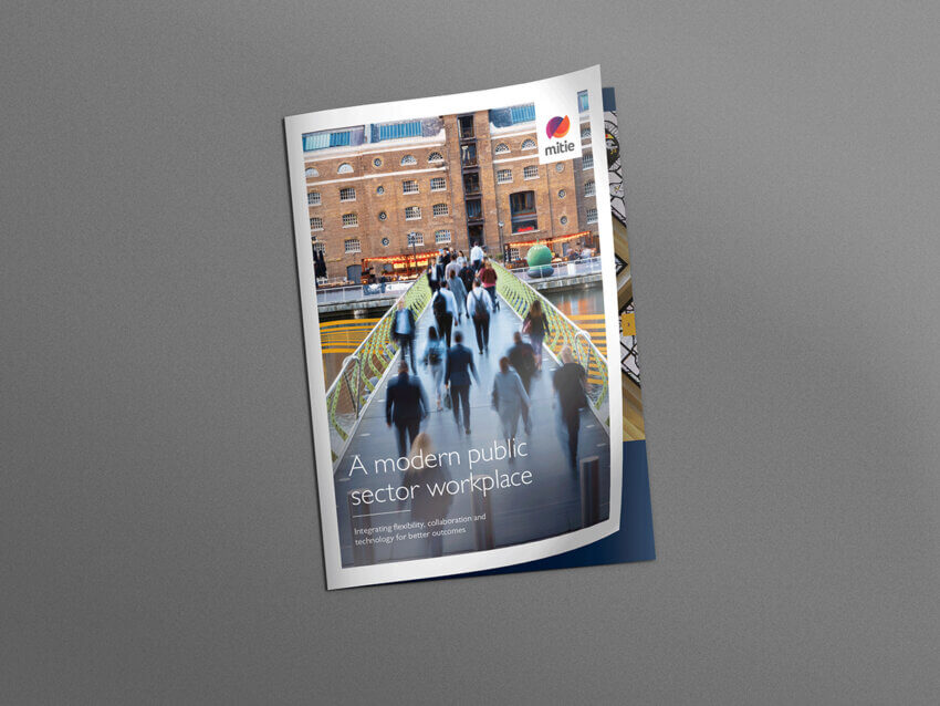 Front cover of A Modern Public Sector Workplace report