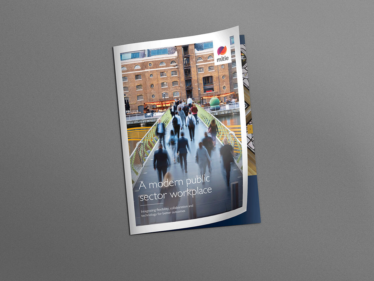 Front cover of A Modern Public Sector Workplace report