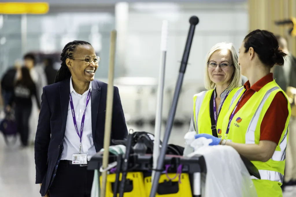 A group of Mitie colleagues