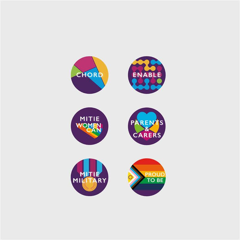 Mitie Diversity Network logos