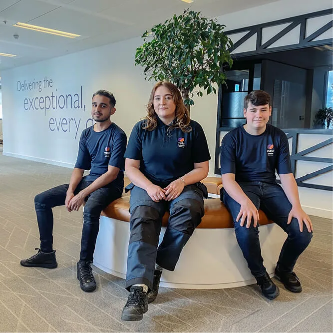 Mitie apprentices