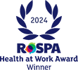 Rospa Health at Work Winner 2024 logo