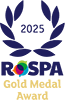 Rospa Gold Medal Winner Award 2025 logo