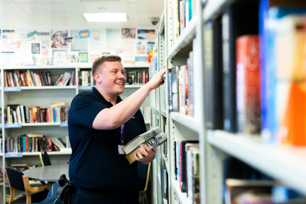 Prison library