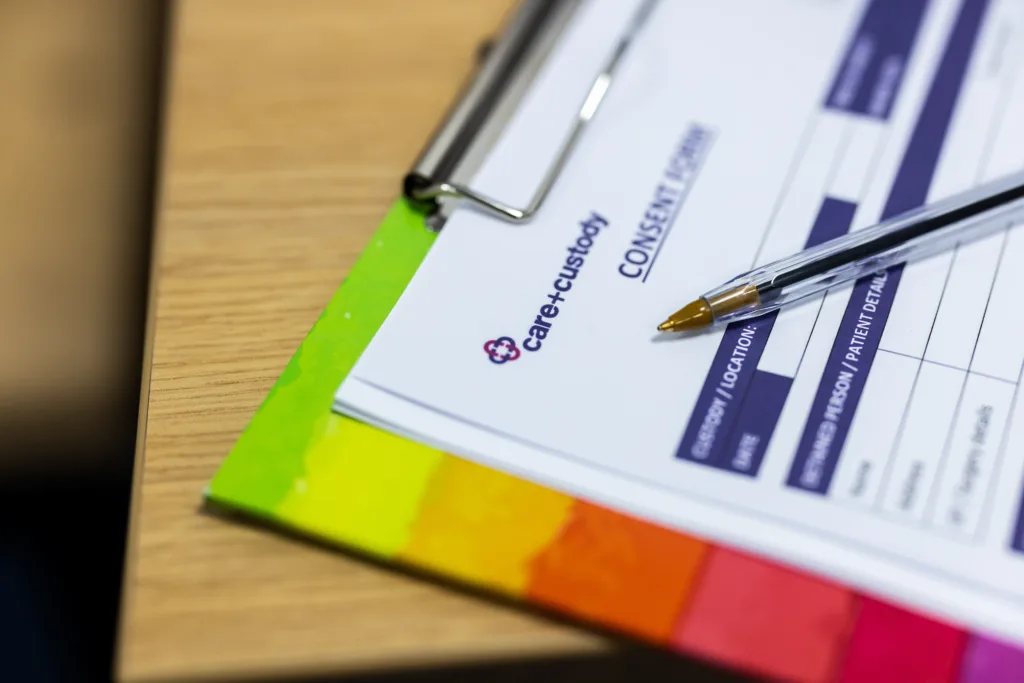 Mitie form for police services