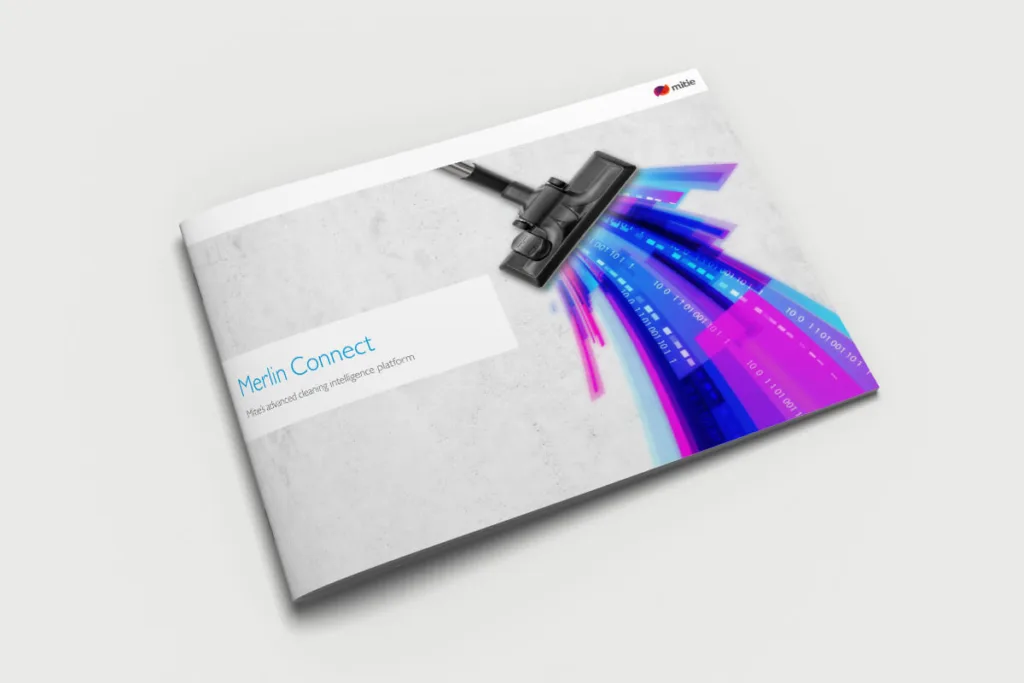 Merlin Connect cleaning brochure front cover
