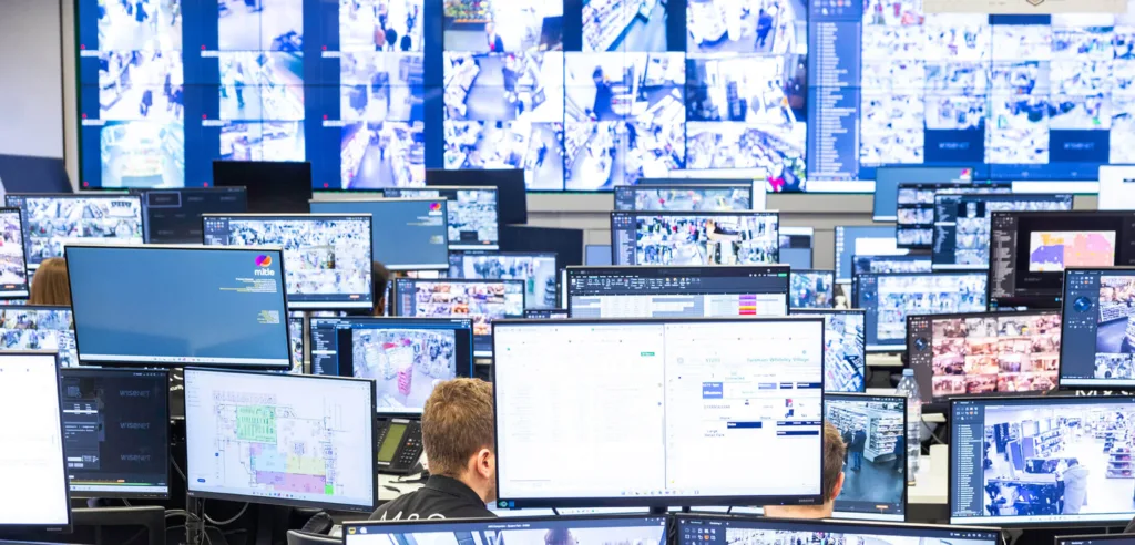 Mitie Intelligence Hub and screens