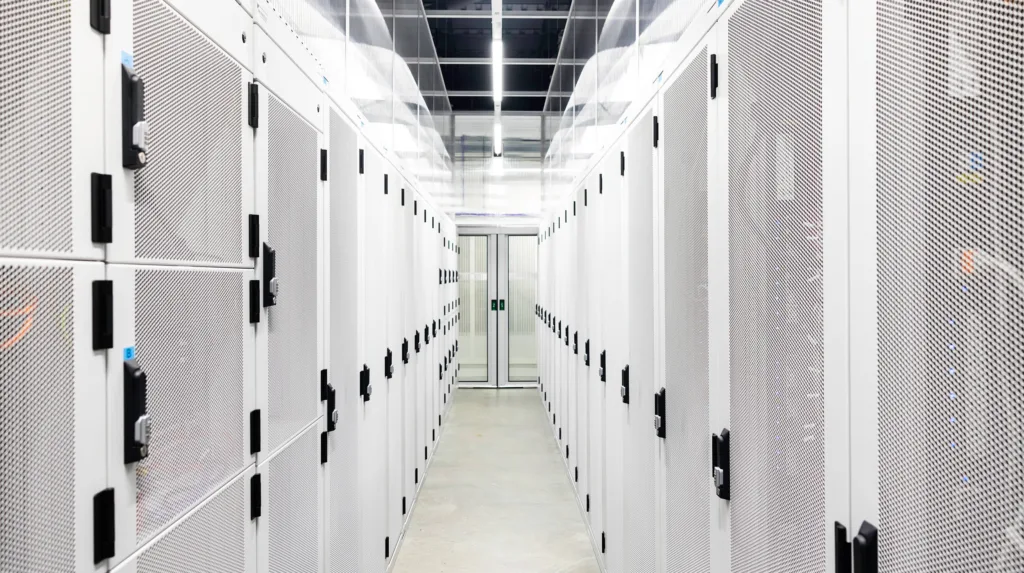 Data centre server racks