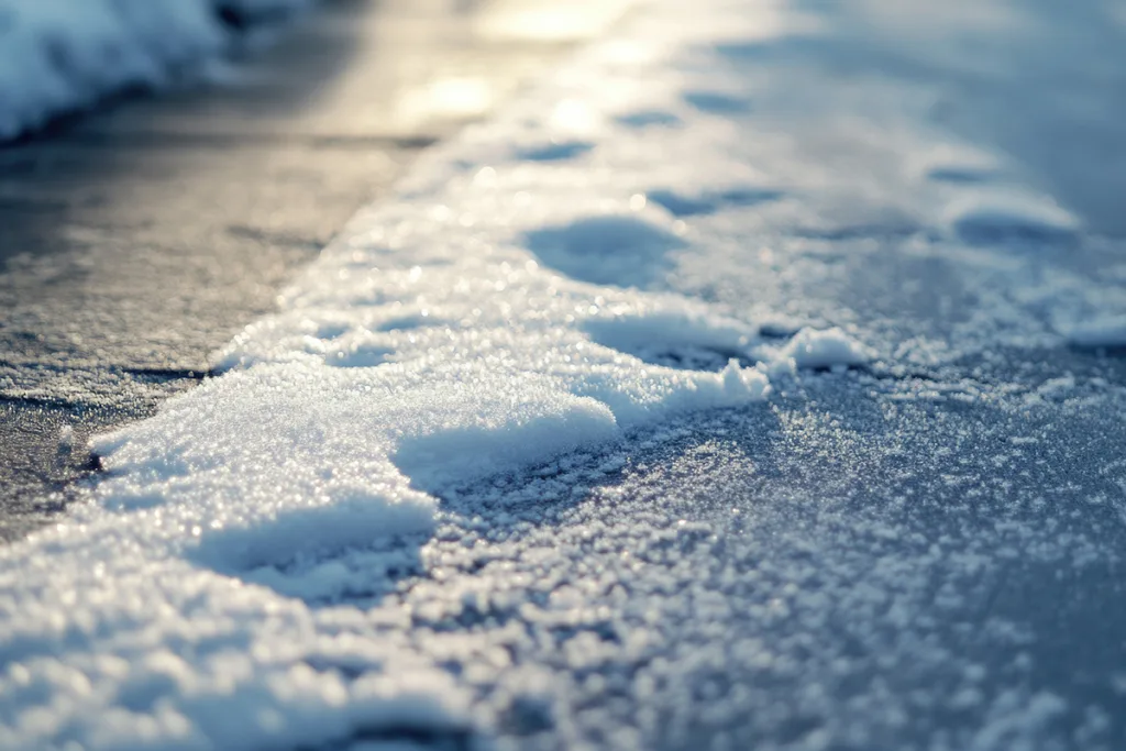 Icy path