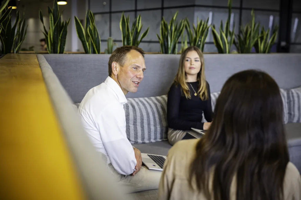 Group office meeting