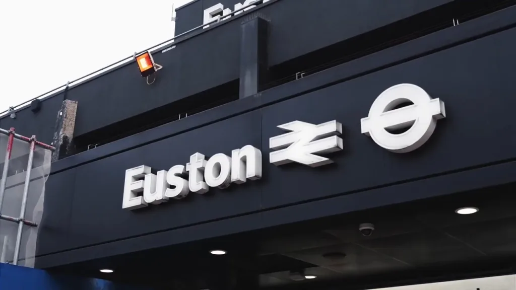 London Euston video poster