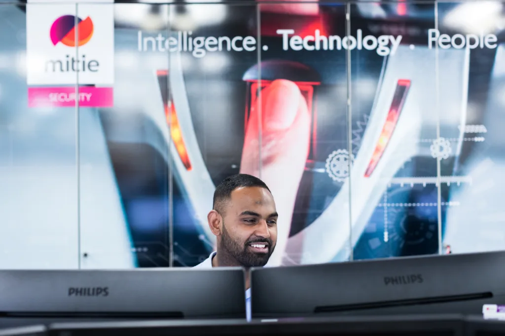 Colleague at Mitie's Intelligence Hub