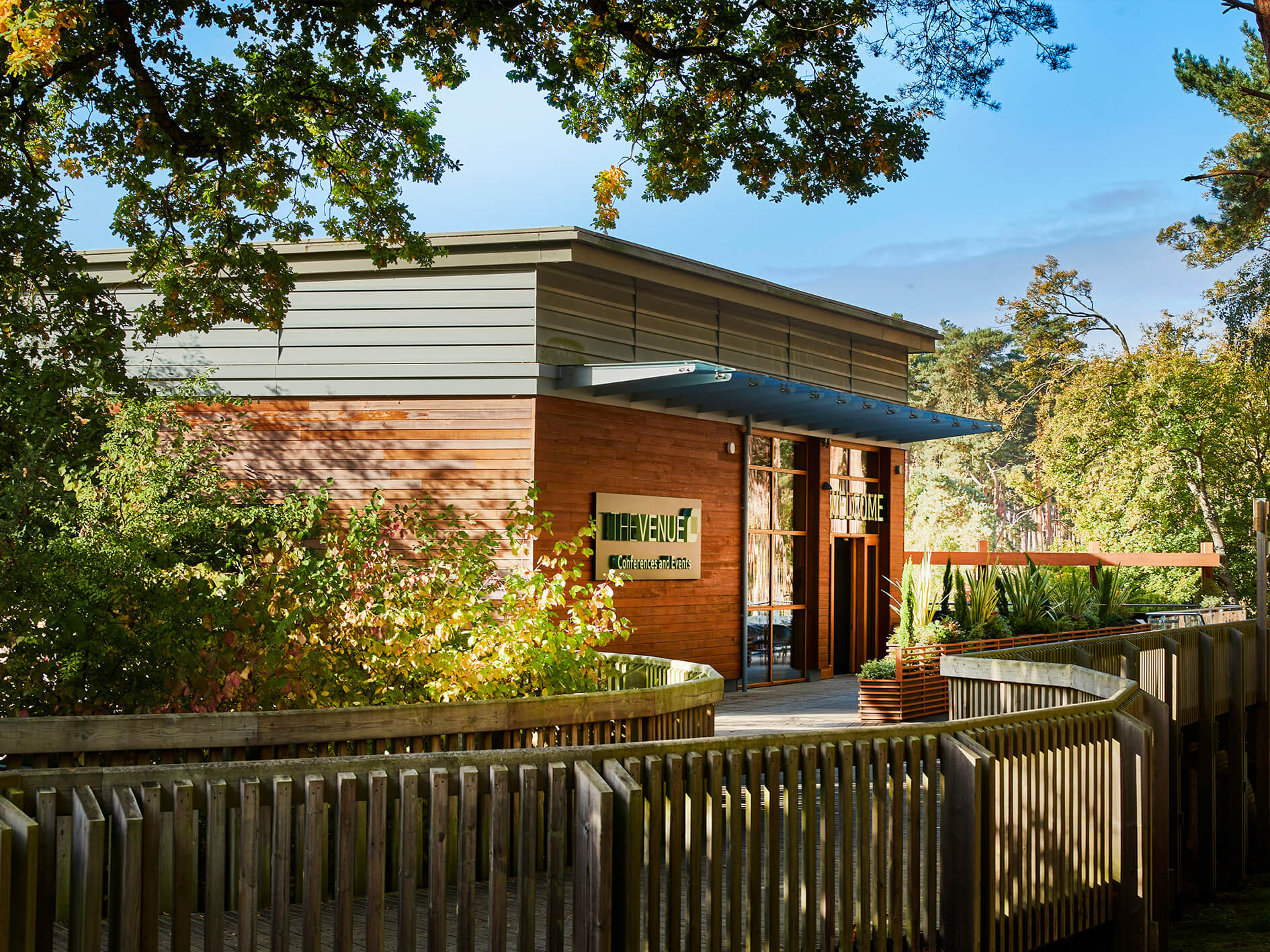 Conference venue at Woburn Center Parcs