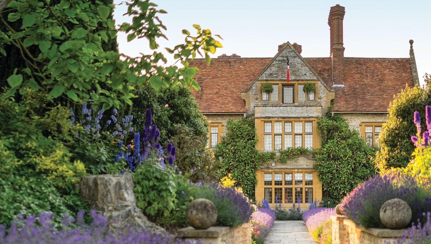 Country hotel.