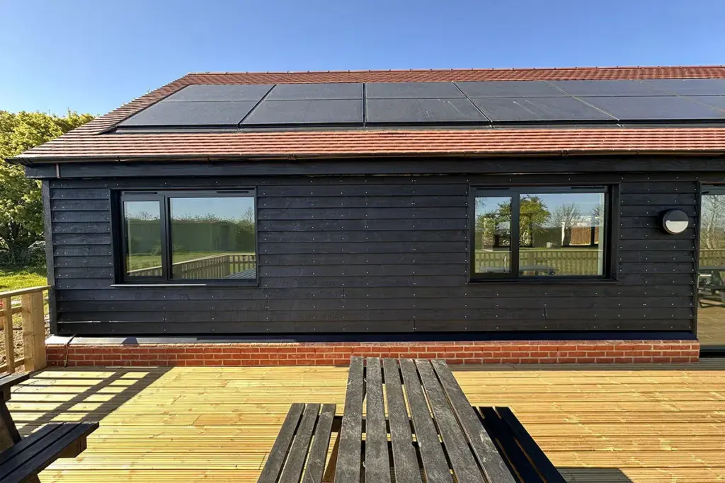 New sustainable building at Essex Outdoors Mersea